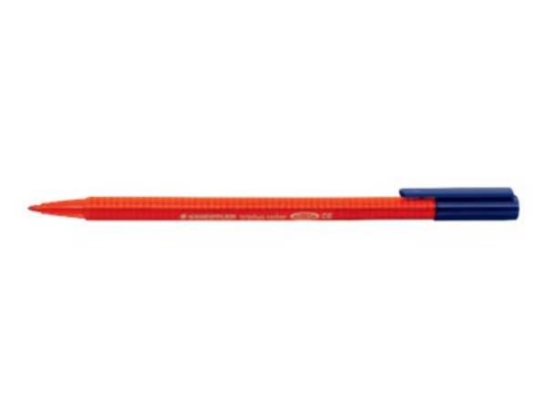 STAEDTLER triplus color - Filzstift - Blau - wasserbasierte Tinte