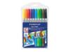 STAEDTLER Noris Club 320 - Doppelspitzenfilzstift - gemischte Farben - wasserbasierte Tinte - 3 mm / 1 mm - breit / fein