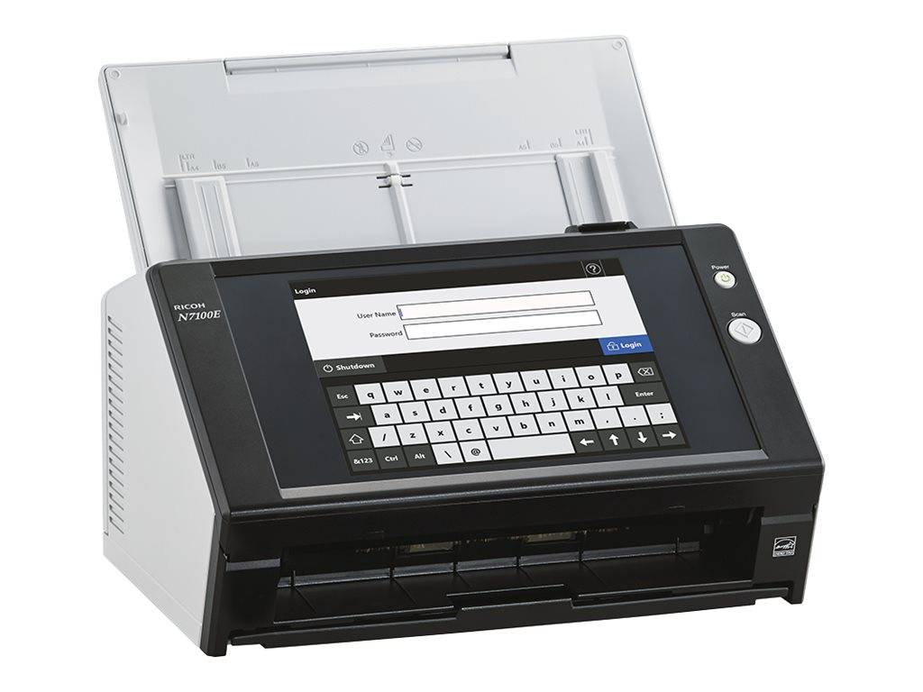 Ricoh Image Scanner N7100E - Dokumentenscanner - Dual CIS - Duplex - 216 x 355.6 mm - 600 dpi x 600 dpi - bis zu 25 Seit-3