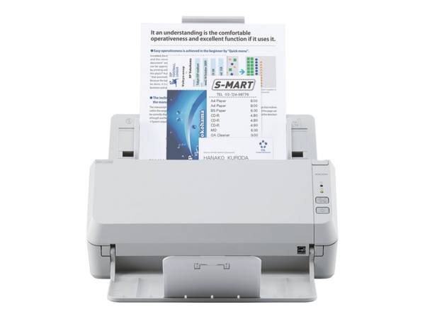 Ricoh SP-1125N - Dokumentenscanner - Dual CIS - Duplex - 216 x 355.6 mm - 600 dpi x 600 dpi - bis zu 25 Seiten/Min. (ein