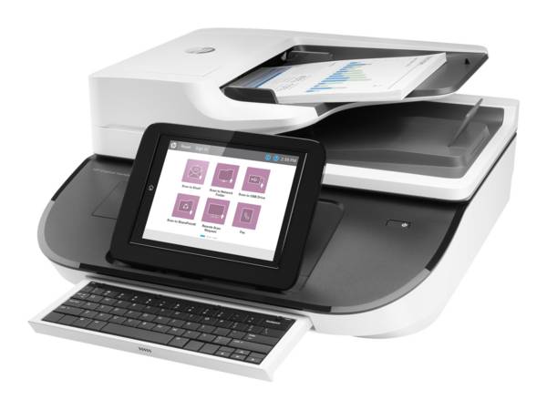 HP Digital Sender Flow 8500fn2 - Dokumentenscanner - Flachbett: CCD / ADF: CIS - Duplex - 216 x 864 mm - 600 dpi x 600 d