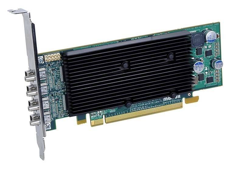 Matrox M9148 - Grafikkarten - M9148 - 1 GB - PCIe x16 Low-Profile-2