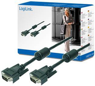 LogiLink - VGA-Kabel - HD-15 (VGA) (M) zu HD-15 (VGA)-4