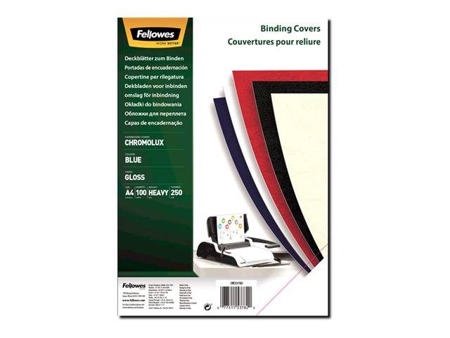 Fellowes Chromolux - Karton - glänzend - A4 (210 x 297 mm)-0