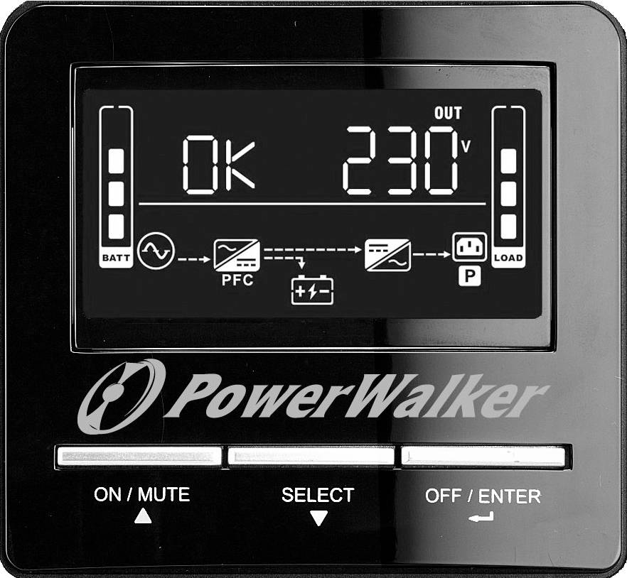 BLUEWALKER - PowerWalker VI 1100 CW - USV - Wechselstrom 162-5