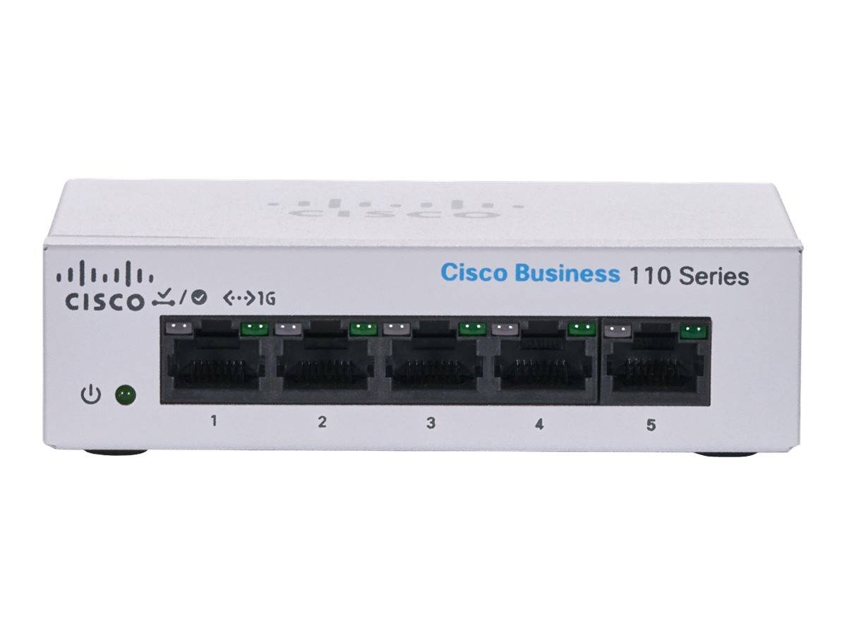 Cisco Business 110 Series 110-5T-D - Switch - unmanaged-4