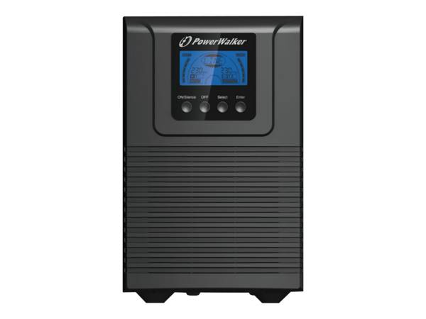 Bluewalker PowerWalker VFI 1000 TG USV 900 Watt VA 9 Ah RS-232 USB Ausgangsbuchsen: 4