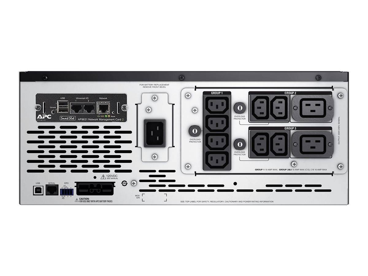APC Smart-UPS X 3000 Rack/Tower LCD - USV (in Rack montierbar/extern)-4