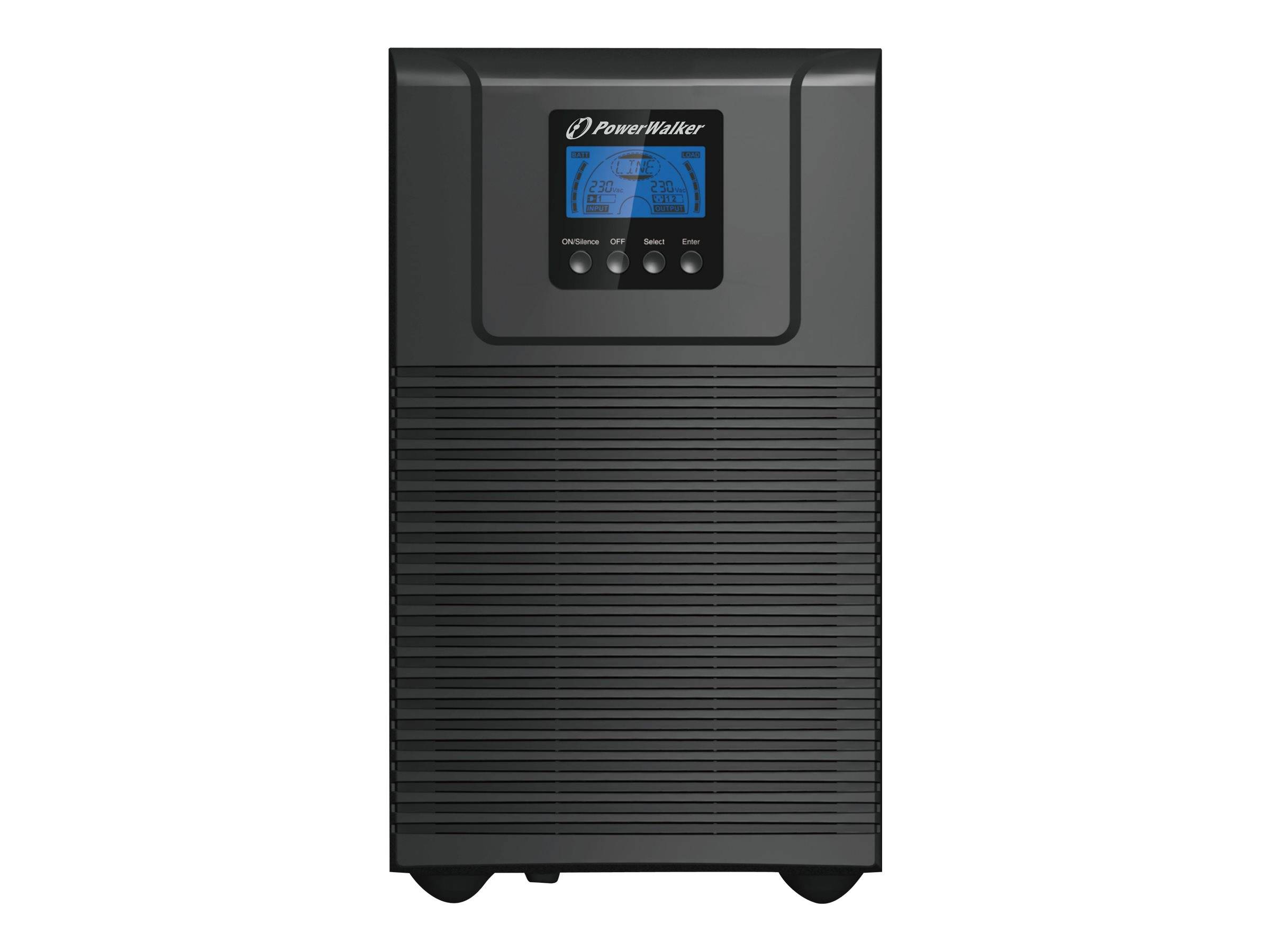 Bluewalker PowerWalker VFI 2000 TG USV 1800 Watt VA 9 Ah RS-232 USB Ausgangsbuchsen: 4-0