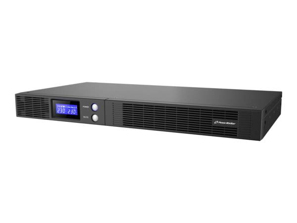 Bluewalker PowerWalker VI 750 R1U USV Rack einbaufähig AC 165-290 V 450 Watt VA 9 Ah RS-232 USB Ausgangsanschlüsse: 4