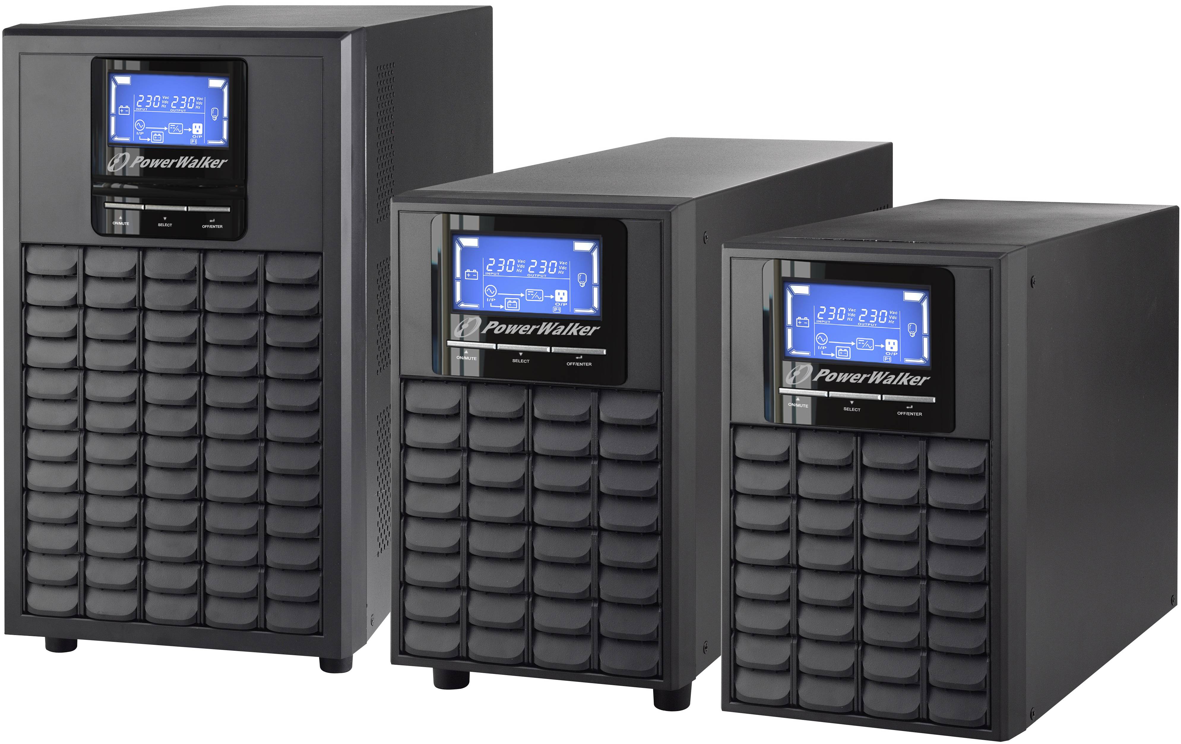 BLUEWALKER - PowerWalker VFI 1000C LCD - USV - 800 Watt - 1000 VA-4