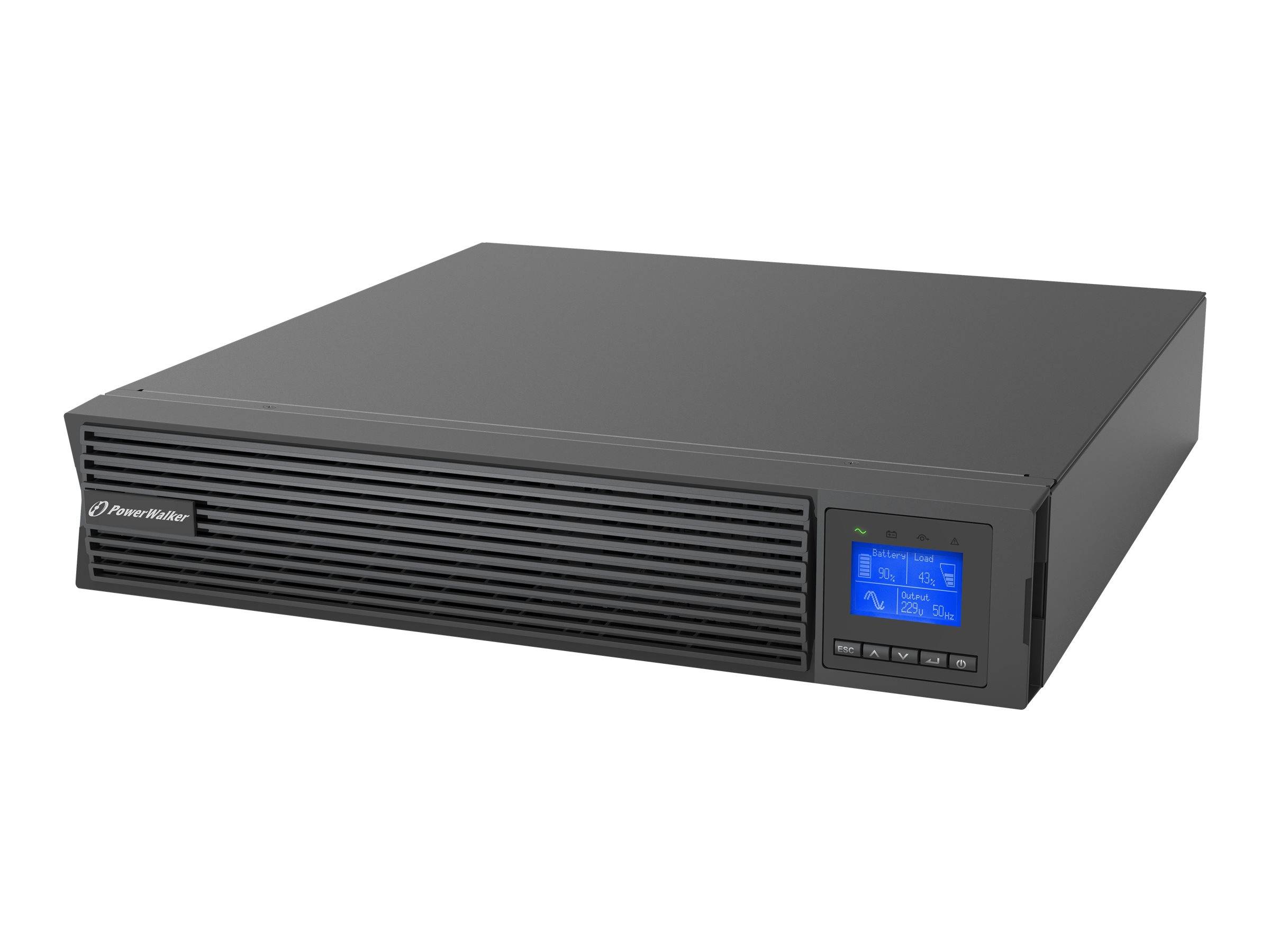 BLUEWALKER - PowerWalker VFI 1000 ICR IoT - USV (in Rack montierbar/extern)-0