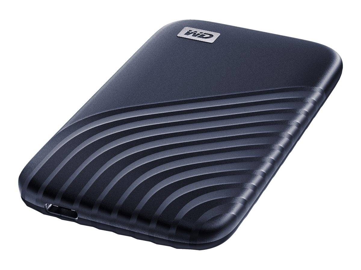 WD My Passport SSD WDBAGF0010BBL - SSD - verschlüsselt - 1 TB - extern (tragbar)-1