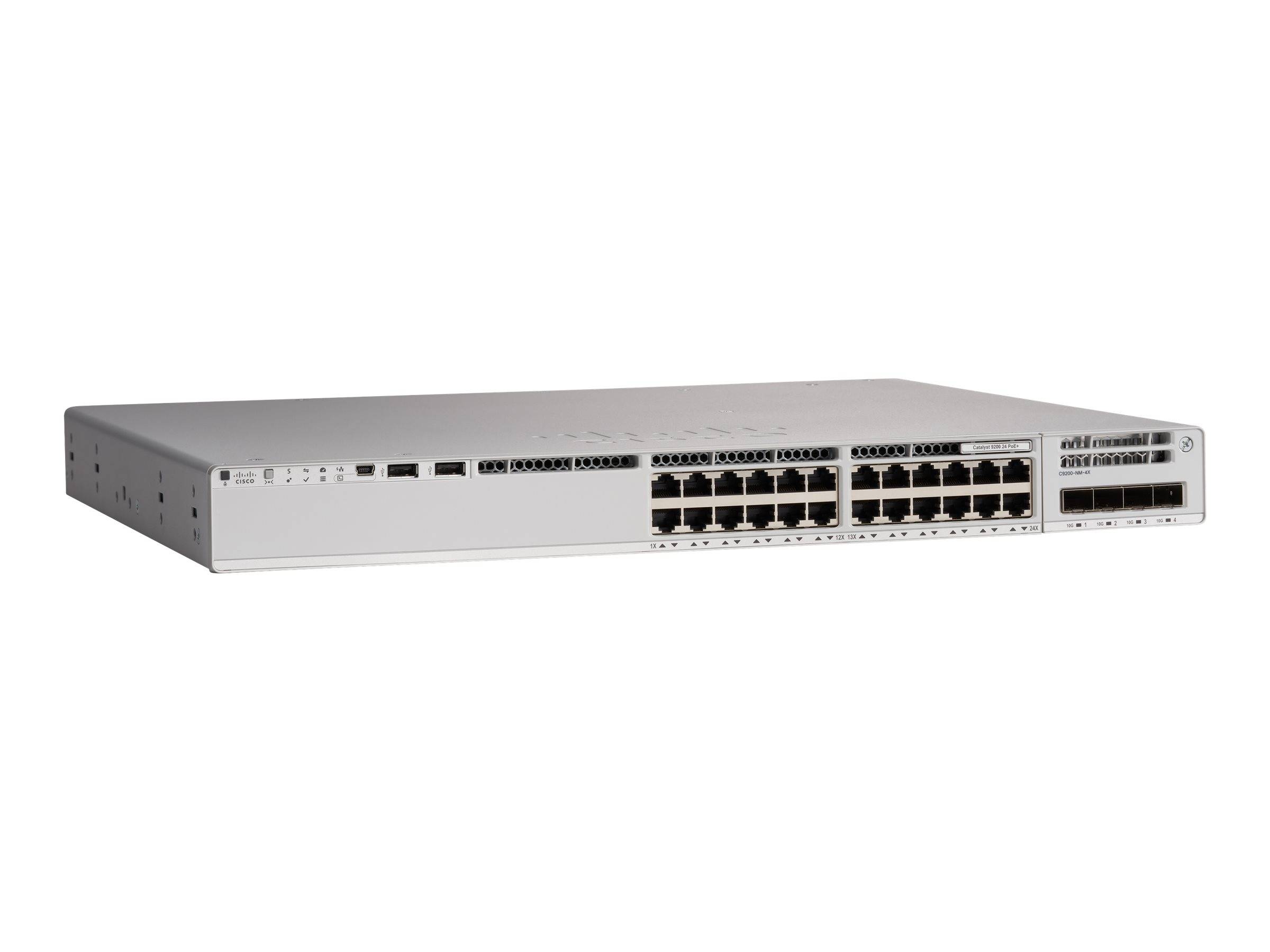 Cisco Catalyst 9200L - Network Advantage - Switch - L3 - 24 x 10/100/1000 (PoE+)-0