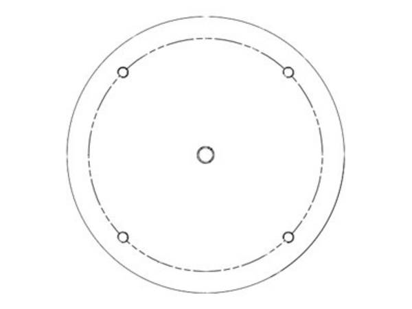Hikvision DS-2909ZJ - Kamera-Stativadapter