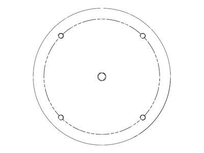 Hikvision DS-2909ZJ - Kamera-Stativadapter-0