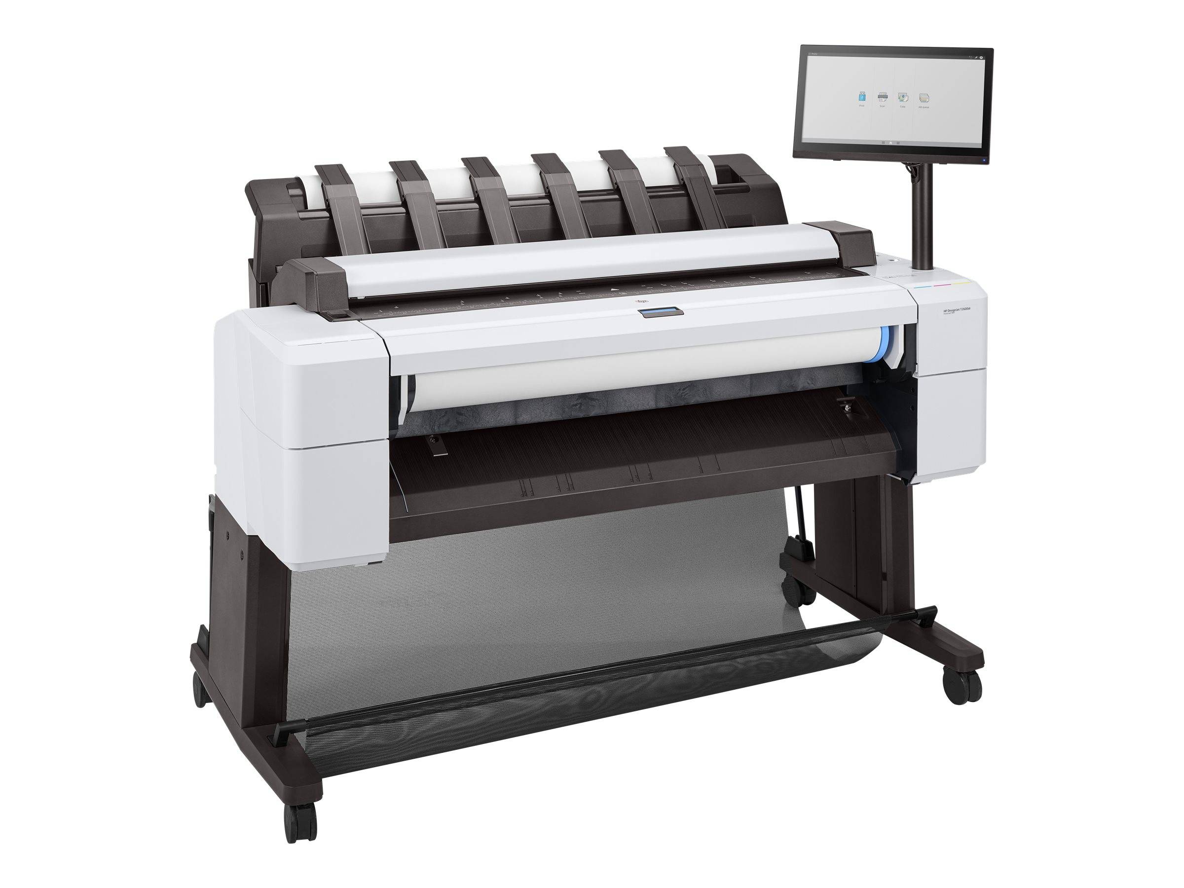 HP DesignJet T2600 PostScript - 914 mm (36") Multifunktionsdrucker - Farbe - Tintenstrahl - 914 x 8000 mm, 610 x 15000 m-7