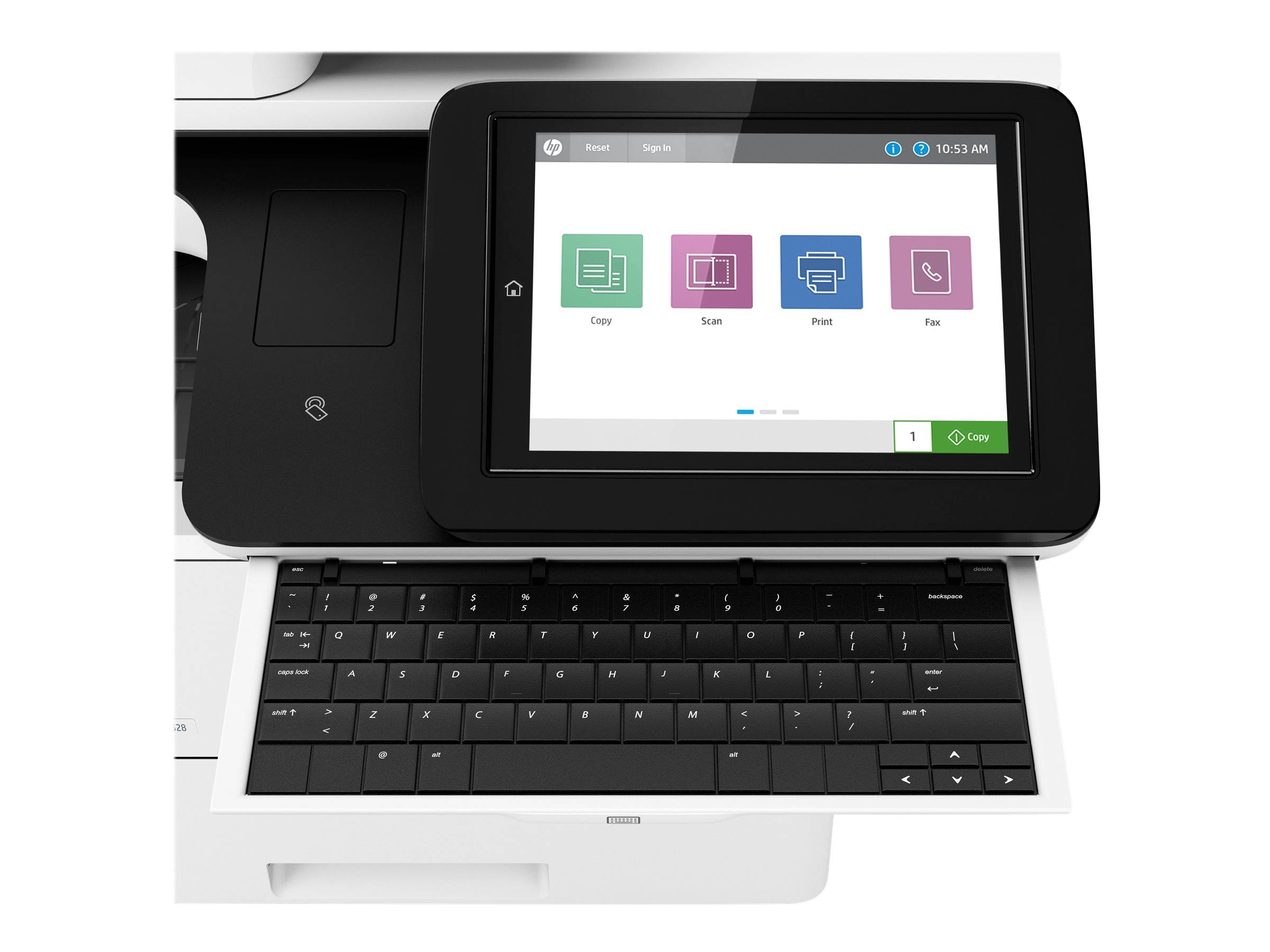 HP LaserJet Enterprise Flow MFP M528z - Multifunktionsdrucker - s/w - Laser - Legal (216 x 356 mm)/-4