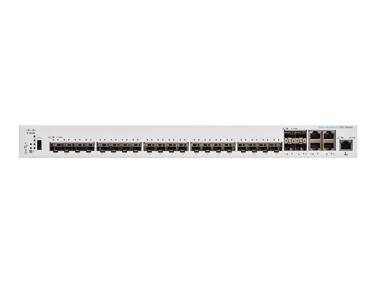 Cisco Business 350 Series CBS350-24XS - Switch-0