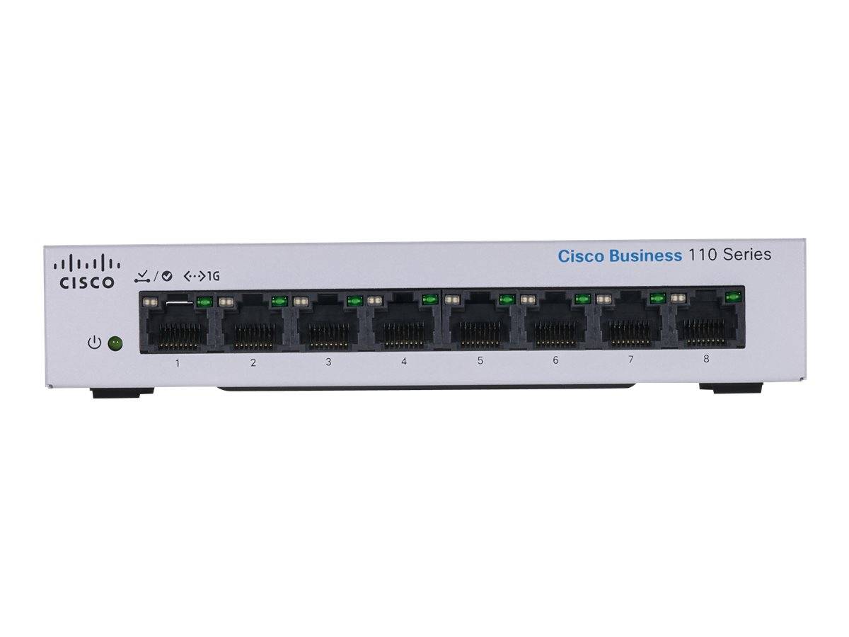 Cisco Business 110 Series 110-8T-D - Switch - unmanaged-4