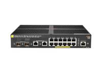 HPE Aruba 2930F 12G PoE+ 2G/2SFP+ - Switch - L3 - managed - 12 x 10/100/1000 (PoE+)-7