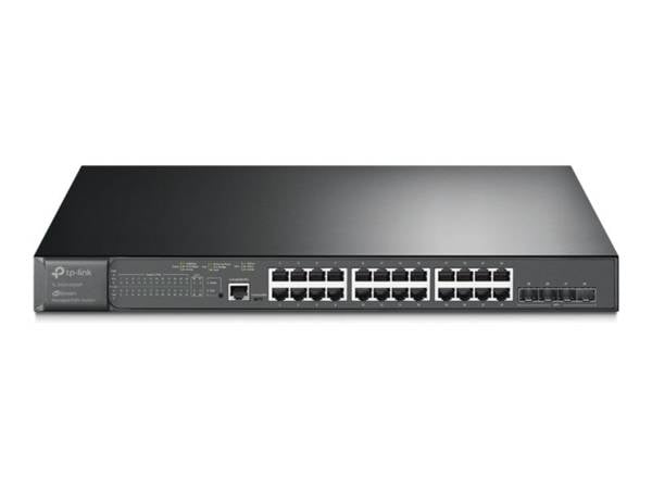 TP-Link JetStream TL-SG3428XMP V3.6 - Switch - L2+ - managed - 24 x 10/100/1000 (PoE+)