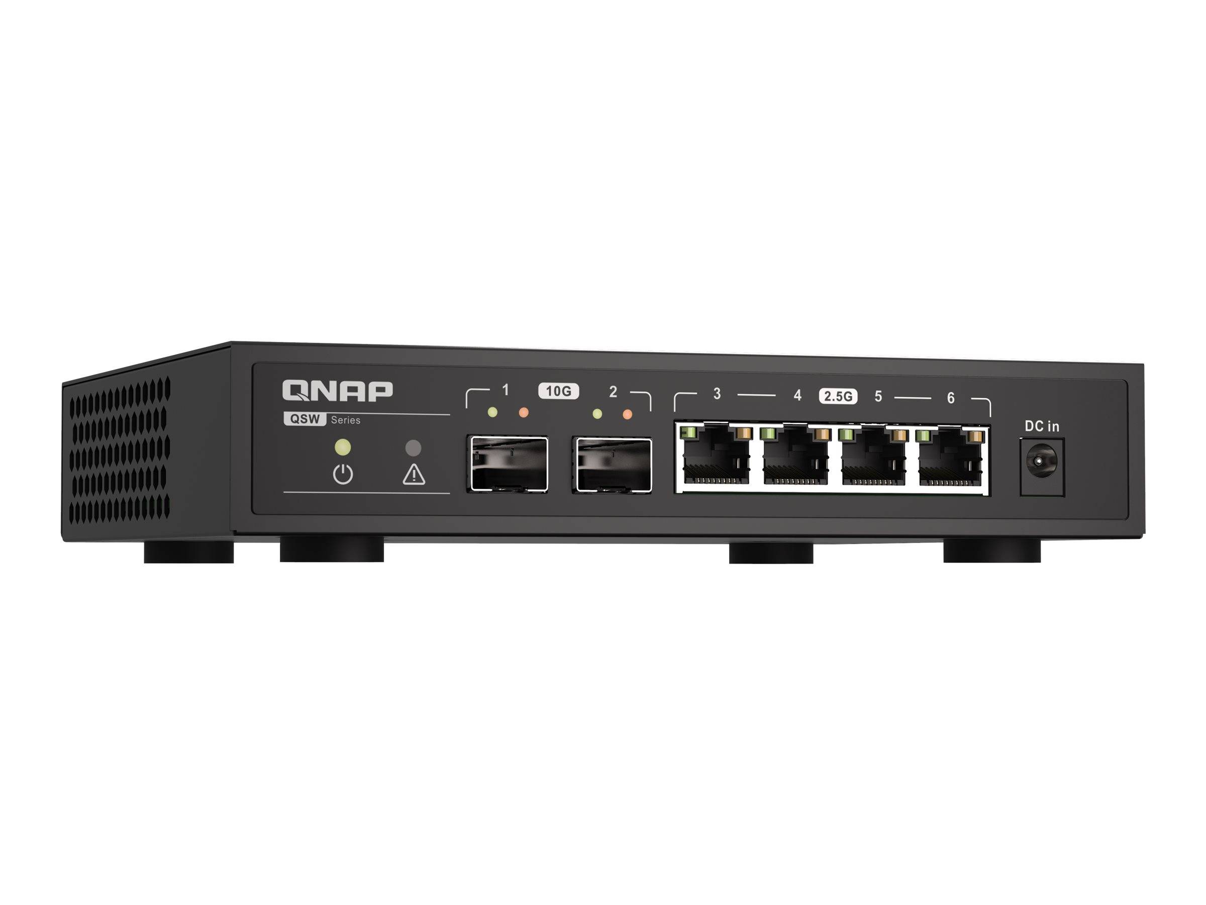 QNAP QSW-2104-2S - Switch - unmanaged - 2 x 10 Gigabit SFP+ + 4 x 2.5GBase-T-6