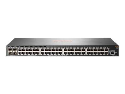 HPE Aruba 2930F 48G 4SFP+ - Switch - L3 - managed - 48 x 10/100/1000 + 4 x 1 Gigabit/10 Gigabit SFP+ (Uplink)-0