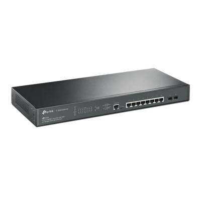 TP-Link JetStream TL-SG3210XHP-M2 - V1 - Switch - managed - 8 x 10/100/1000 + 2 x SFP+ - an Rack montierbar - PoE+ (240-4