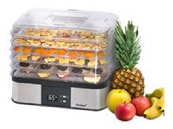Steba ED 5 - Dörrautomat - 350 W - Edelstahl/Schwarz