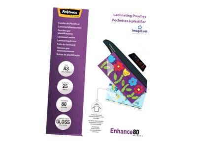 Fellowes Laminating Pouches Enhance 80 micron - A3 (297 x 420 mm)-6