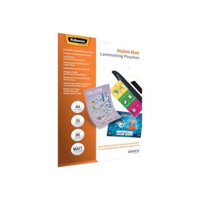 Fellowes Admire Stylish Matt - 80 Mikron - 25er-Pack - A4 (210 x 297 mm)-0