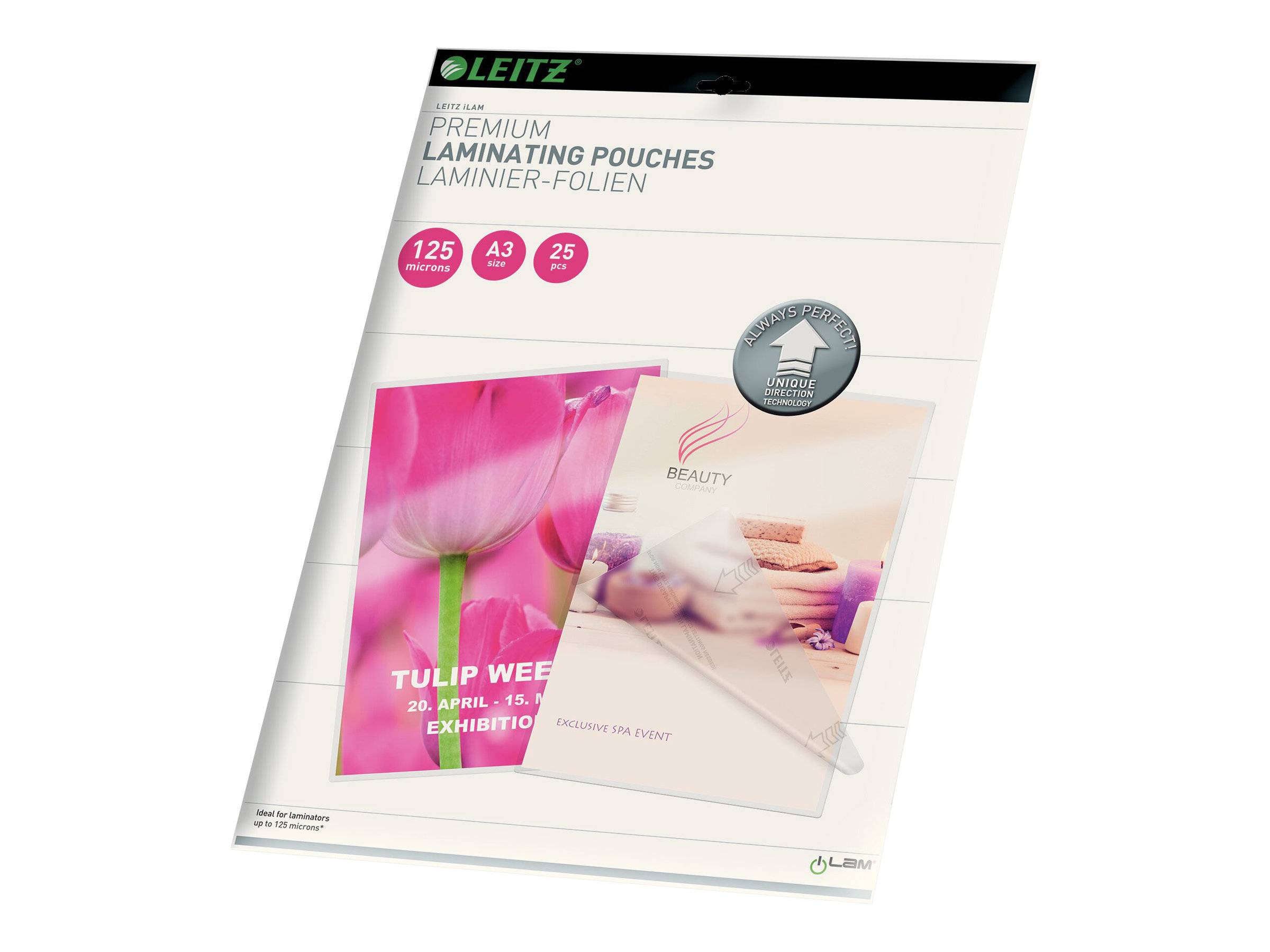 ESSELTE LEITZ - Leitz - Glänzend, kristallklar - A3 (297 x 420-0