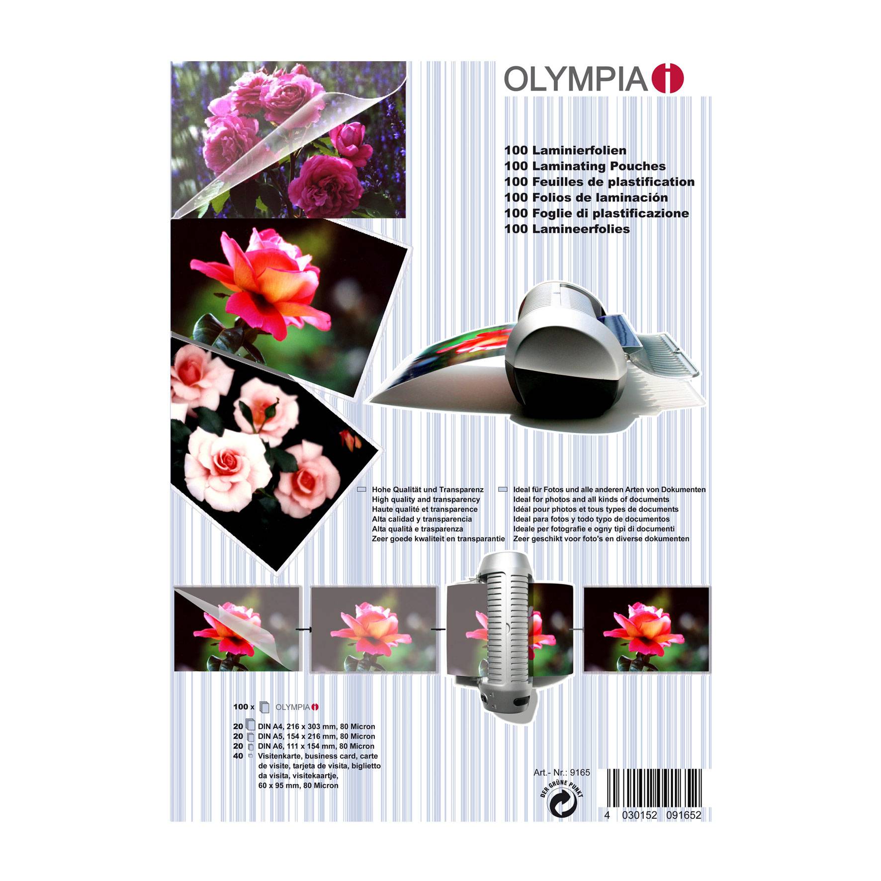 OLYMPIA - 100er-Pack - durchsichtig - Taschen-6