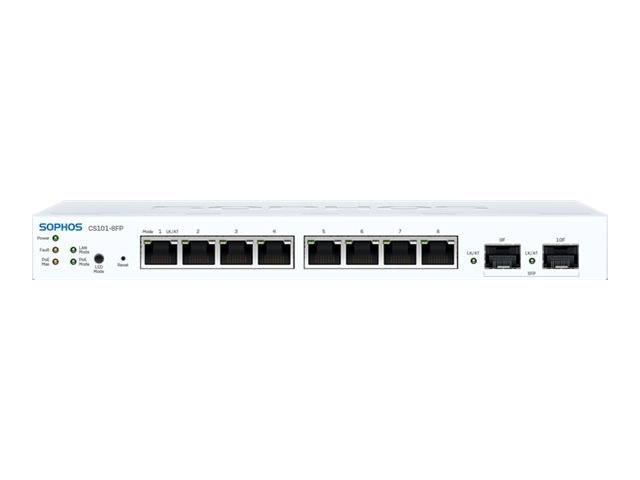 Sophos CS101-8FP - Switch - managed - 8 x 10/100/1000 (PoE+)-0