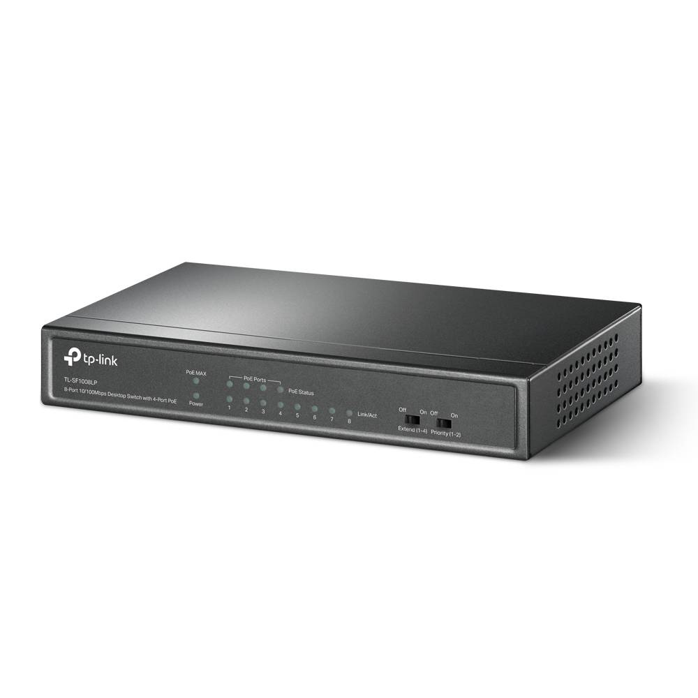 TP-Link TL-SF1008LP - V1 - Switch - unmanaged - 8 x 10/100 (4 PoE)-7