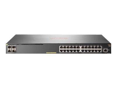 HPE Aruba 2930F 24G PoE+ 4SFP+ - Switch - L3 - managed - 24 x 10/100/1000 (PoE+)-0
