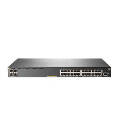 HPE Aruba 2930F 24G PoE+ 4SFP+ - Switch - L3 - managed - 24 x 10/100/1000 (PoE+)-4