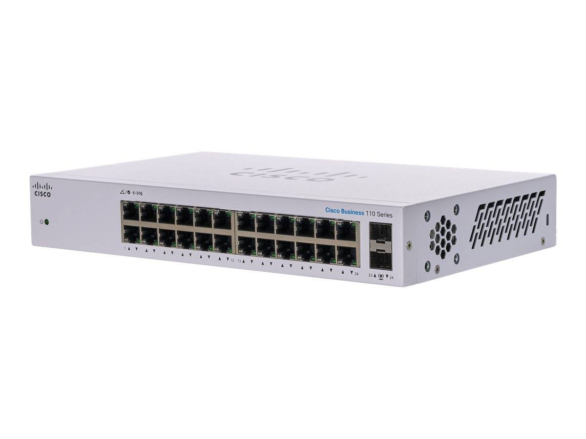 Cisco Business 110 Series 110-24T - Switch - unmanaged-0