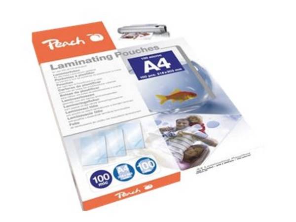 Peach - 100 Mikrometer - 100er-Pack - glänzend