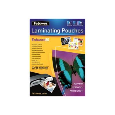 Fellowes - A3 (297 x 420 mm) Taschen für Laminierung-0
