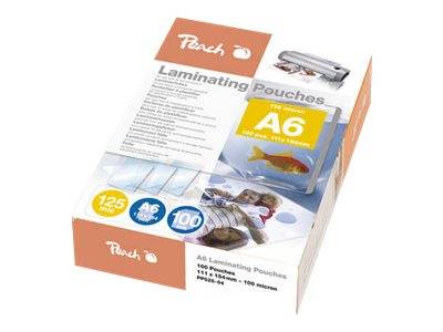 Peach - 100er-Pack - glänzend - A6 (105 x 148-0