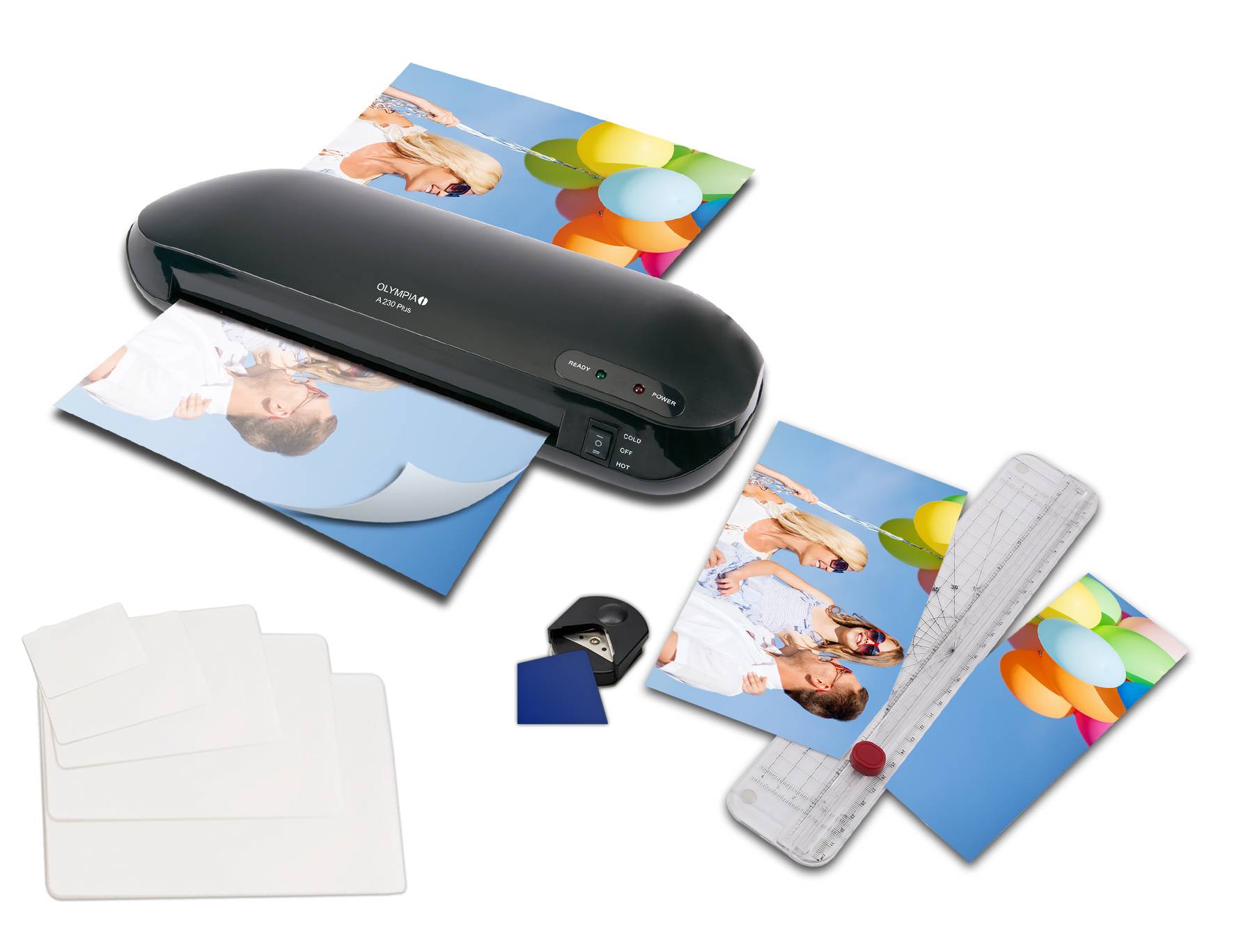 Olympia 4 in 1 Set with Laminator A 230 Plus-3
