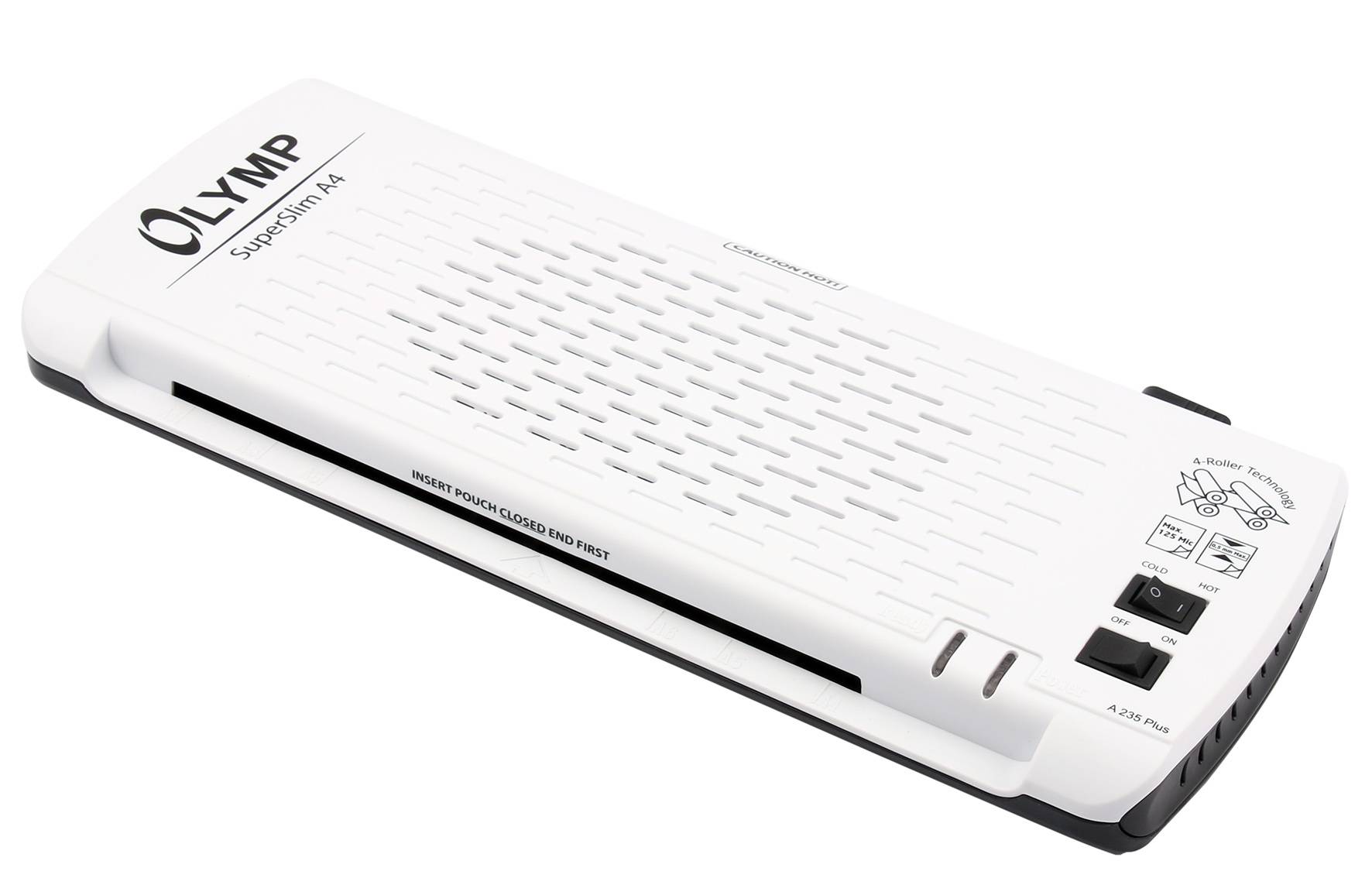 Olympia A 235 PLUS, 23,5 cm, Kalt-/Warmlaminator, 380 mm/min, 80 µm, 125 µm, 5 min-2