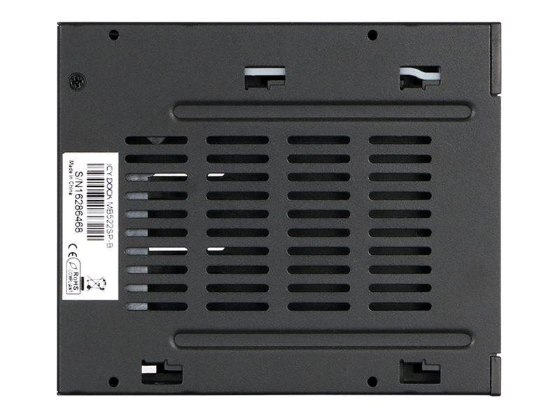 ICY DOCK flexiDOCK MB522SP-B - Gehäuse für Speicherlaufwerke - 2.5"" (6.4 cm)-7