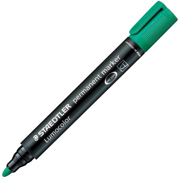 Permanentmarker Lumocolor 2mm grün-2