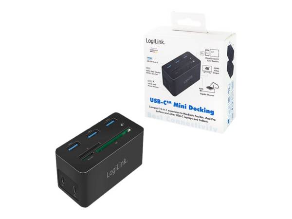 LogiLink - Dockingstation - USB-C 3.2 Gen 1 - HDMI