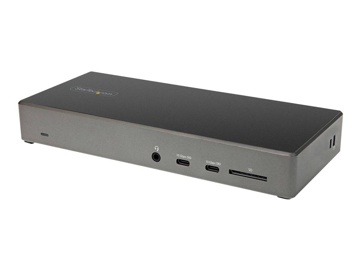 StarTech.com USB-C Dock - Dreifach 4K Monitor - USB Typ-C Dockingstation - 100 W PD 3.0 - DP 1.4 Alt Mode & DSC, 2x Disp-4