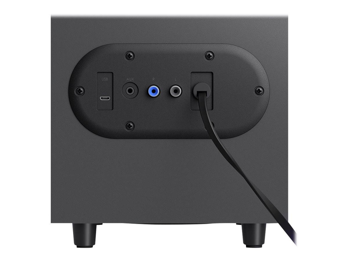 Logitech Z407 - Lautsprechersystem - für PC - 2.1-Kanal - kabellos - Bluetooth - USB - 40 Watt (Gesamt)-6