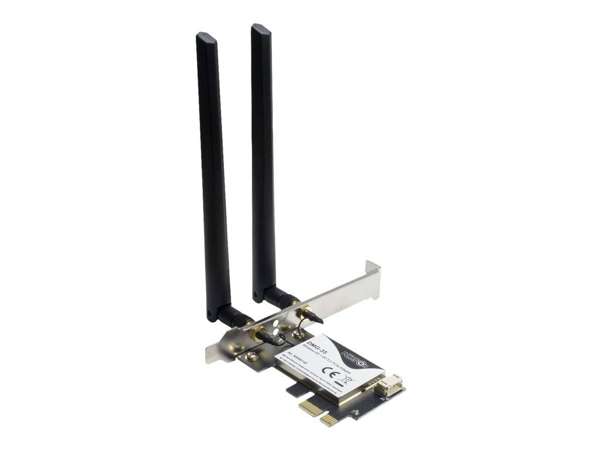Inter-Tech DMG-35 - Netzwerkadapter - PCIe Low-Profile-0